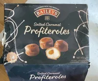 Baileys Saltef caramel profiteroles