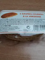 5 gaufres fourrées à la vergeoise