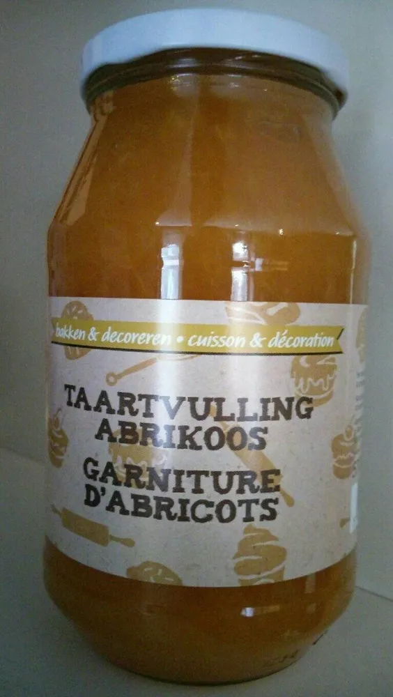 Garniture d'abricots