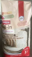 Pain blanc aux fibres