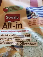 Pain grec aux olives
