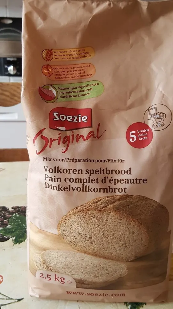 Préparation pour pain complet d'épeautre