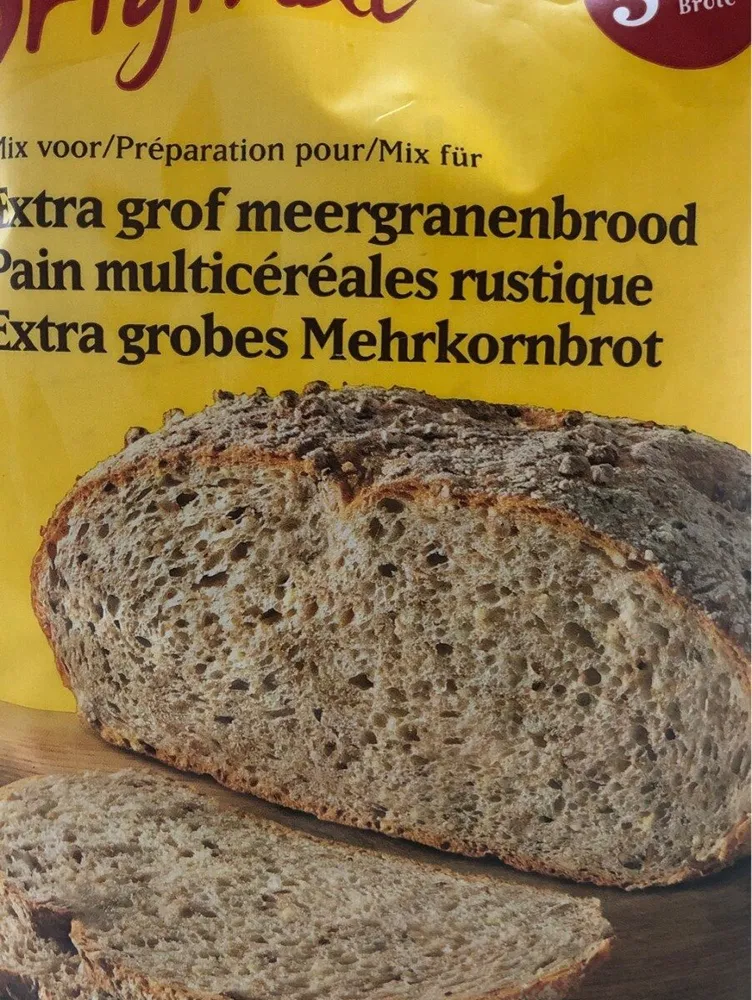 Pain multi céréales rustique