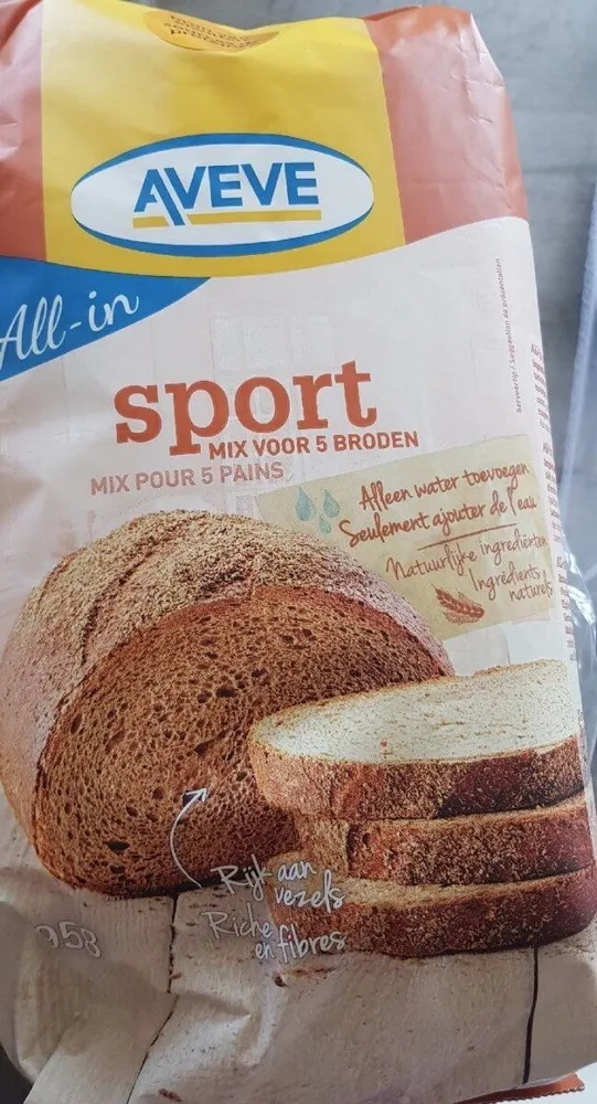 Farine pour pain sport