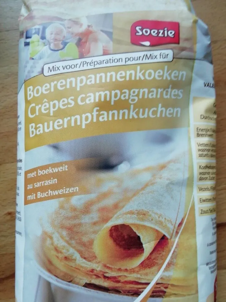 Préparation pour crêpes campagnardes