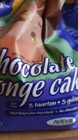 Mix chocolate sponge cake