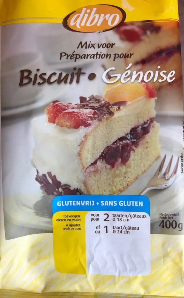 Mix pour biscuit - Genoiserie