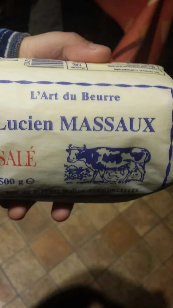 Beurre salé Lucien Massaux