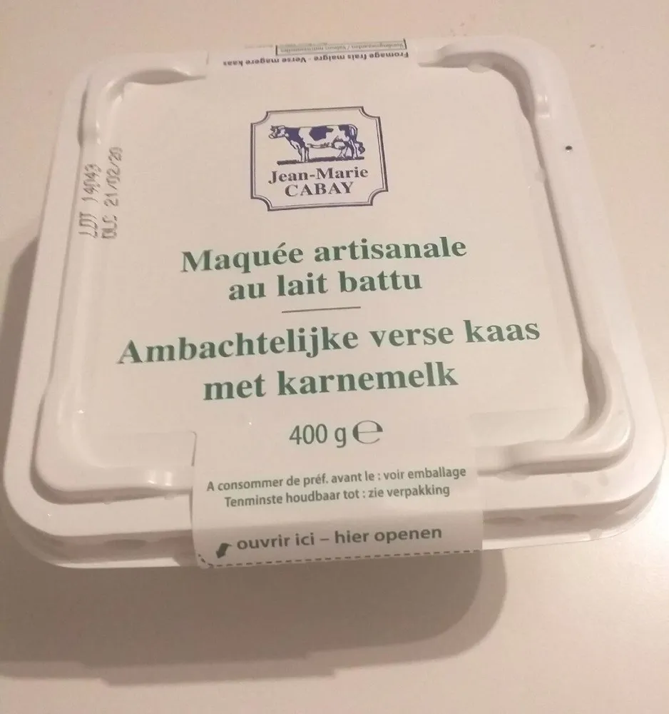 Maquée artisanale au lait battu