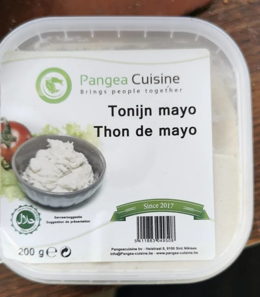 Pangea Cuisine tonijn mayo