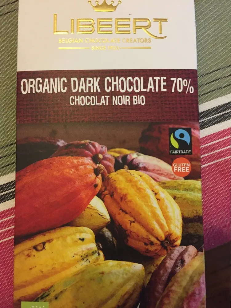 Organic Dark Chocolate 70 %