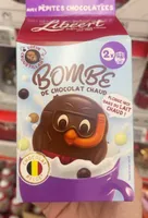 Bombe de chocolat chaud avec pépites chocolatées