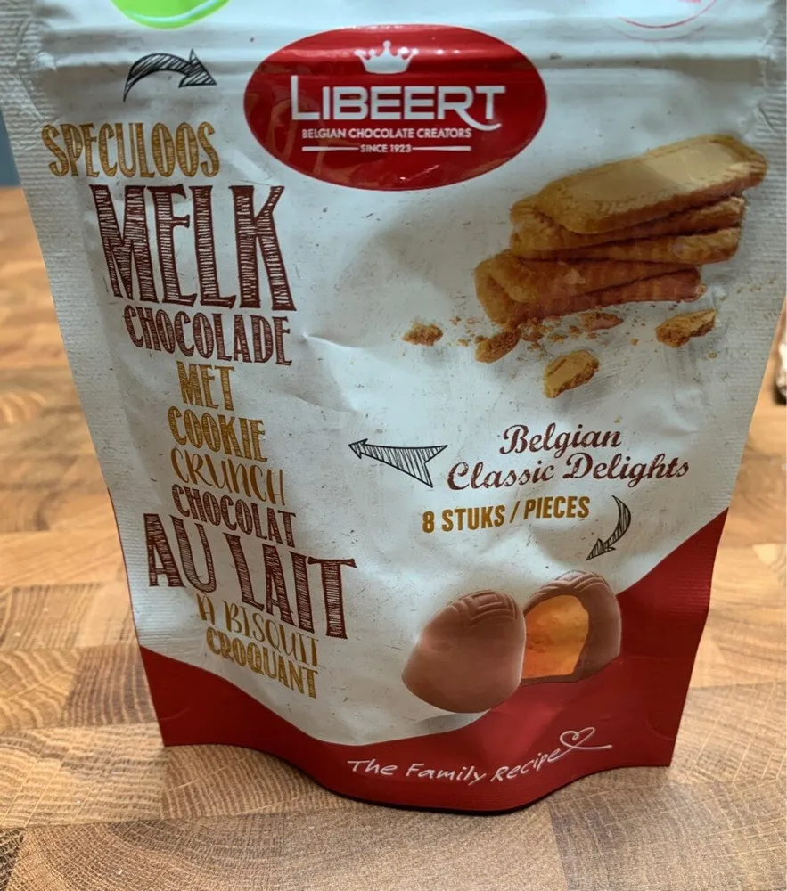 Chocolat au lait à biscuit croquant