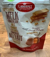 Chocolat au lait à biscuit croquant
