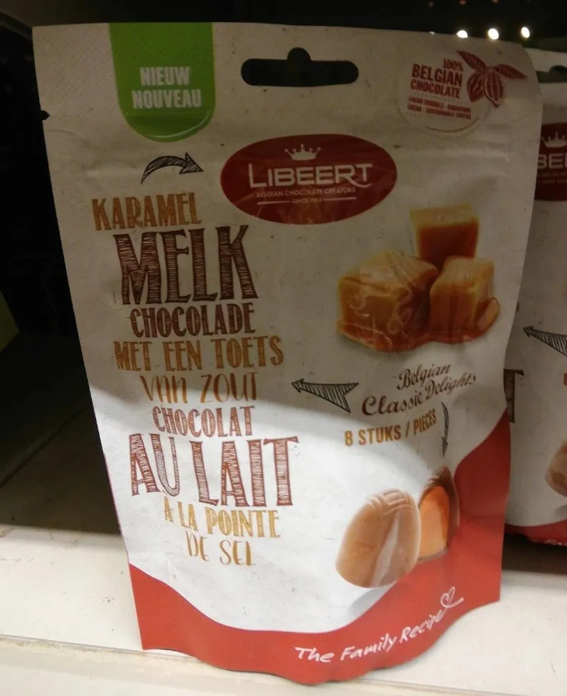 Chocolat au lait à la pointe de sel