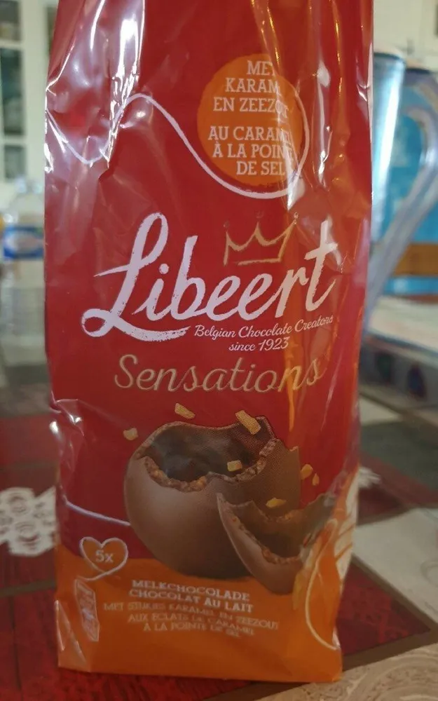 Libeert sensation chocolat caramel pointe de sel