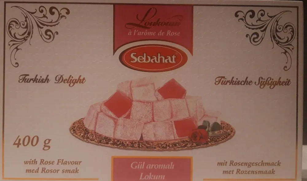 Loukoum à l arôme de rose