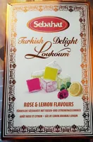 Turkish delight loukoum rose citron