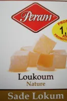 Lokoum Pera Nature 400 GR X 6