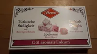 Gül aromalı Lokum