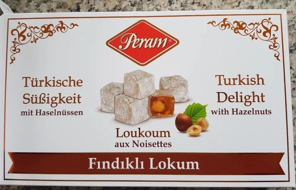 Loukoum aux noisettes