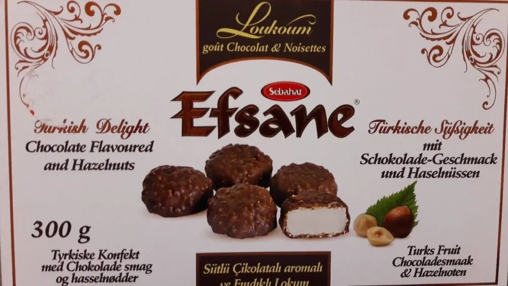 Sebahat Türkische Süßigkeit Mit Schoko Haselnüss