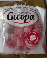 Bonbons goût framboise