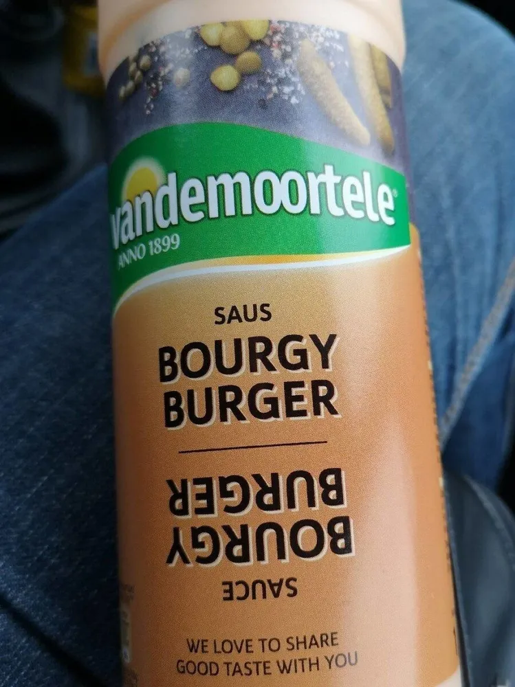 Sauce bourgy burger