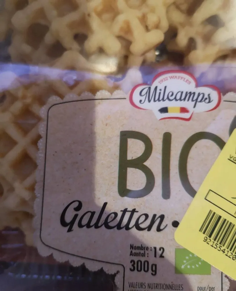 Galette milcamps bio