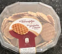 Mini gaufrettes au beurre
