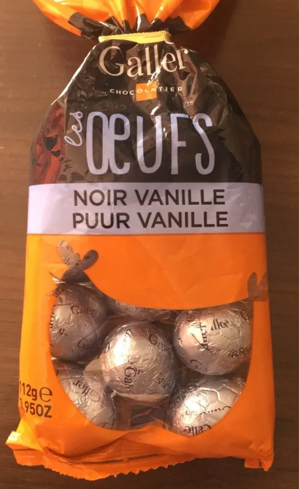 Oeufs Noir Vanille