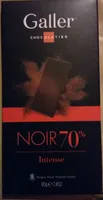 Galler noir 70% Intense