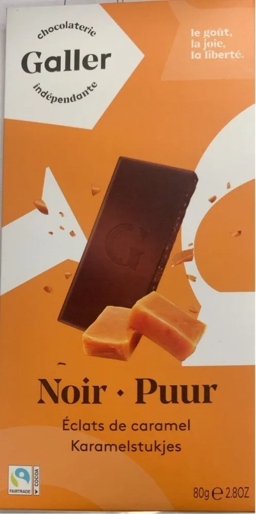 Noir Puur éclats caramel imp