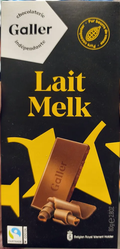 Chocolat au lait