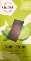 Noir menthe citron vert
