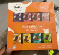 Assortiment Mini tablette
