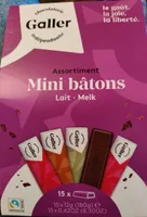Galler assortiment mini bâtons
