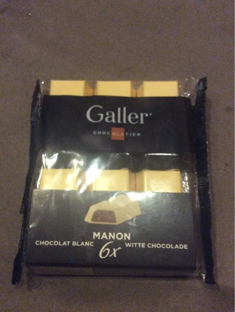 Chocolat blanc manon