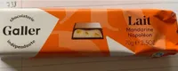Lait mandarine napoléon