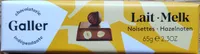 Chocolat Lait Noisettes