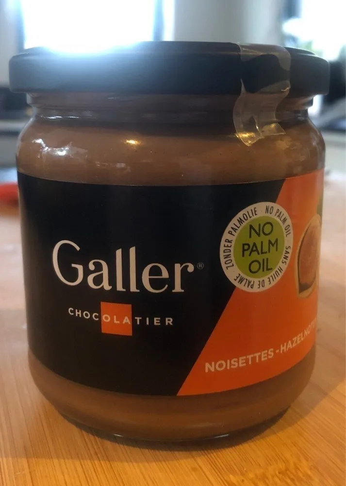 Pâte à tartiner aux noisettes