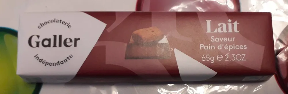 Chocolat galler pain d'épice