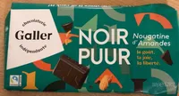 Noir nougatine d'amandes