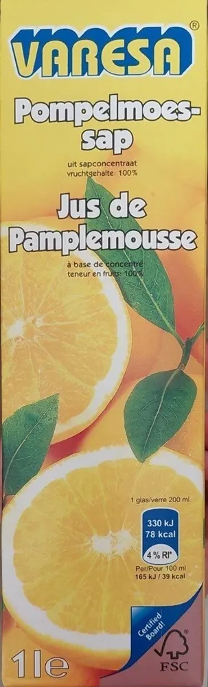 Jus de pamplemousse