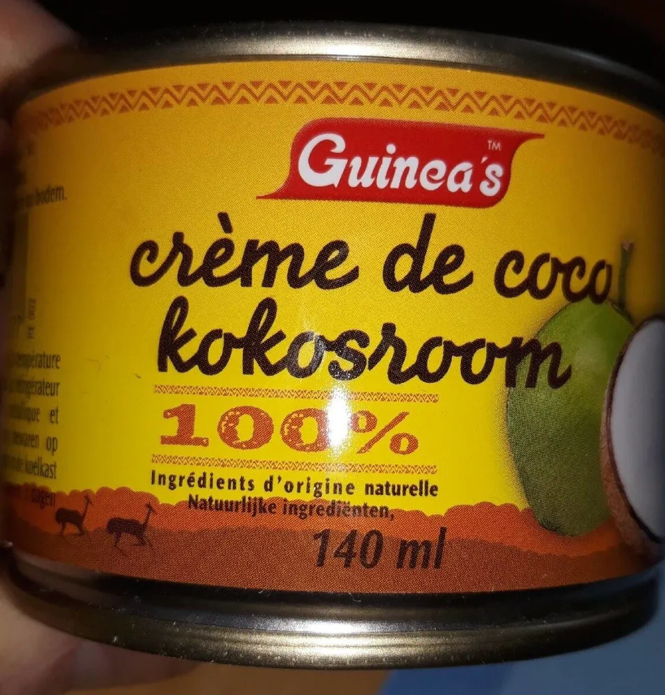 Crème de coco
