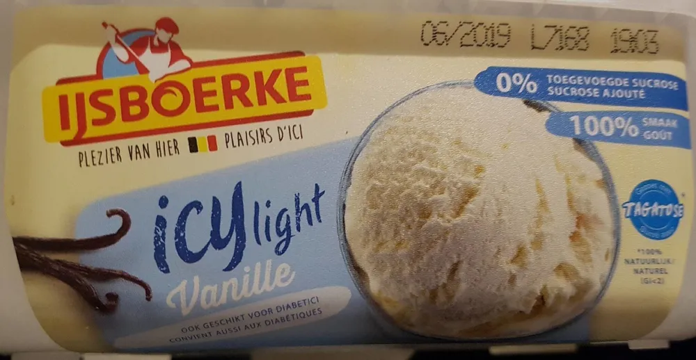 Icy light glace vanille