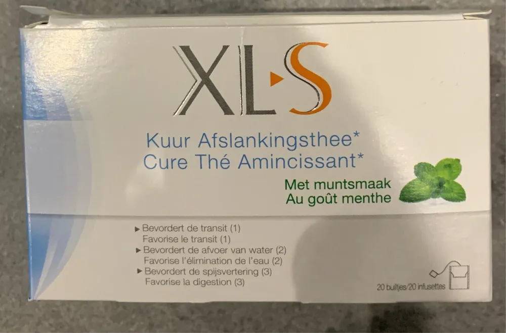XL-S Cure Thé Amincissant Goût Menthe
