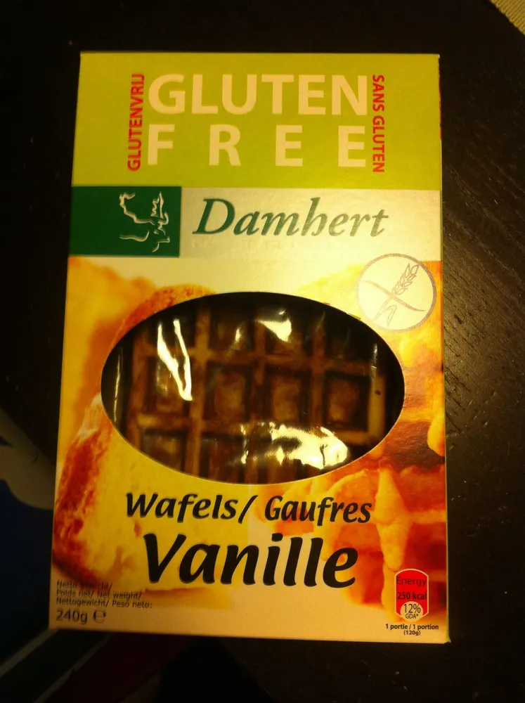 Gaufres vanille sans gluten