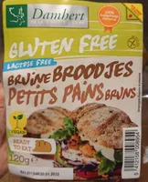 Bruine Broodjes Petits Pains Bruns  Gluten Free