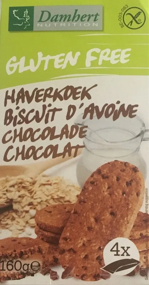 Biscuit d'avoine chocolat